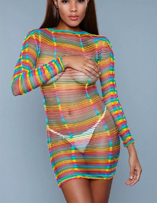 Be Wicked 1998 Rainbow Burn Desire Rainbow Bodysuit