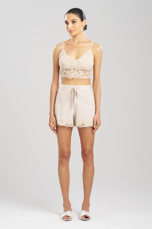 Unbeatable Deal Bliss Harmony Lace Applique Shorts