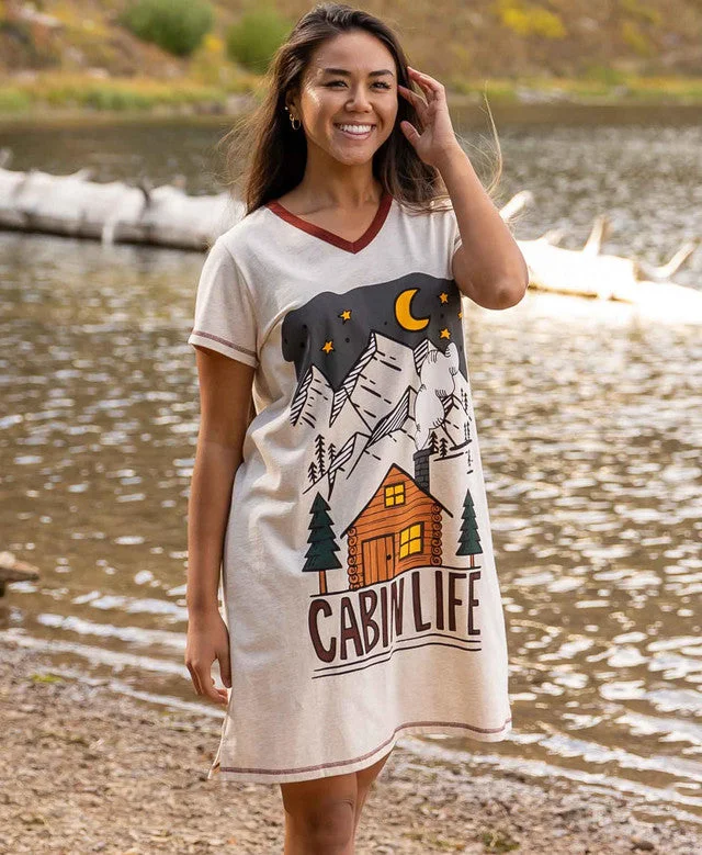Discount Mania Cabin Life Nightshirt
