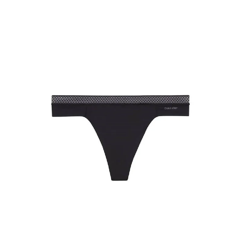 Calvin Klein Seductive Comfort Black Thong