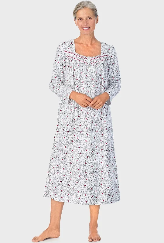 Your Weekend, Your Savings Cardinal Long Sleeve Nightgown