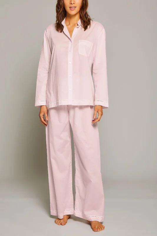 Weekend Offers That Amaze Classic Style Pajama Set - Pink