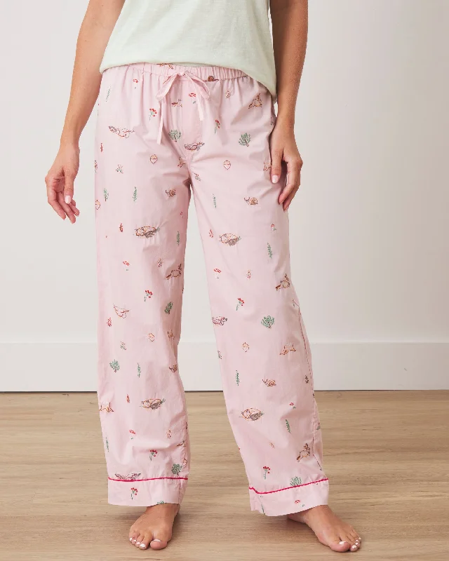Online Deal Woodland Storybook - PJ Pants - Blush