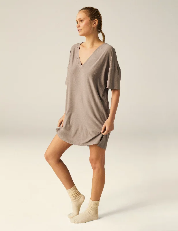 Weekend Specials to Savor Featherweight V Rested Sleep Tee Dress