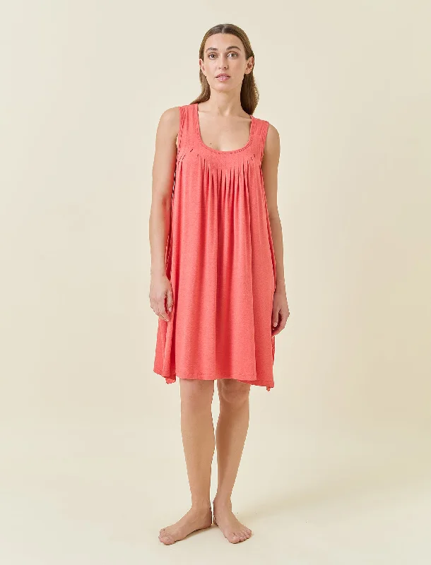 Time-Limited Offer Kate Modal Soft Pleat Front Nightgown