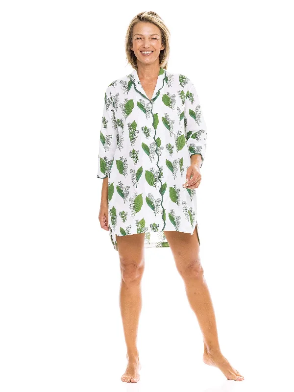 Weekend Discounts to Love Lily-of-the-valley Nightshirt