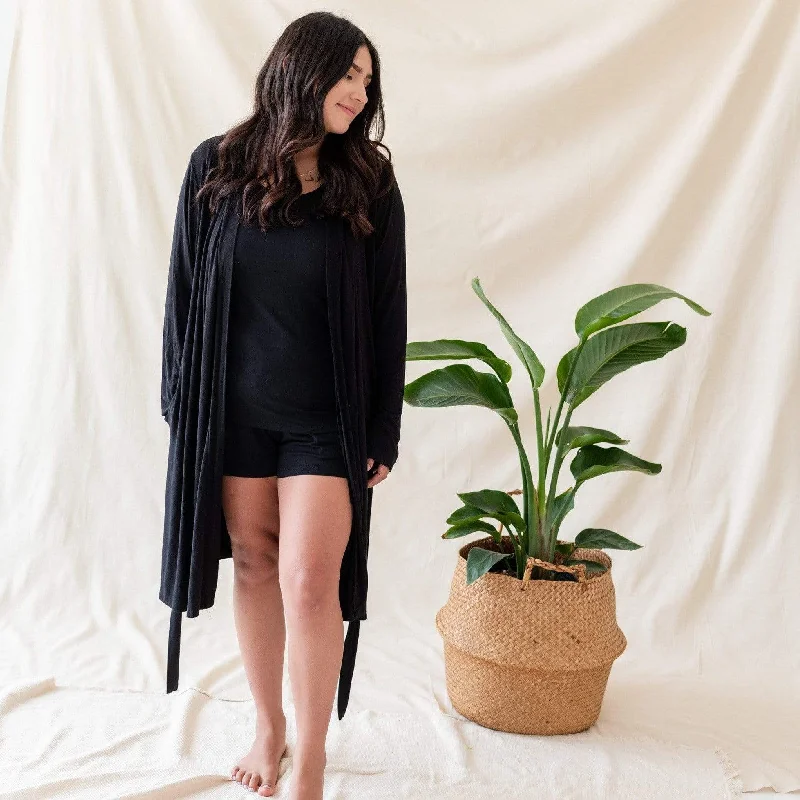 Half Price Women’s Lounge Robe in Midnight