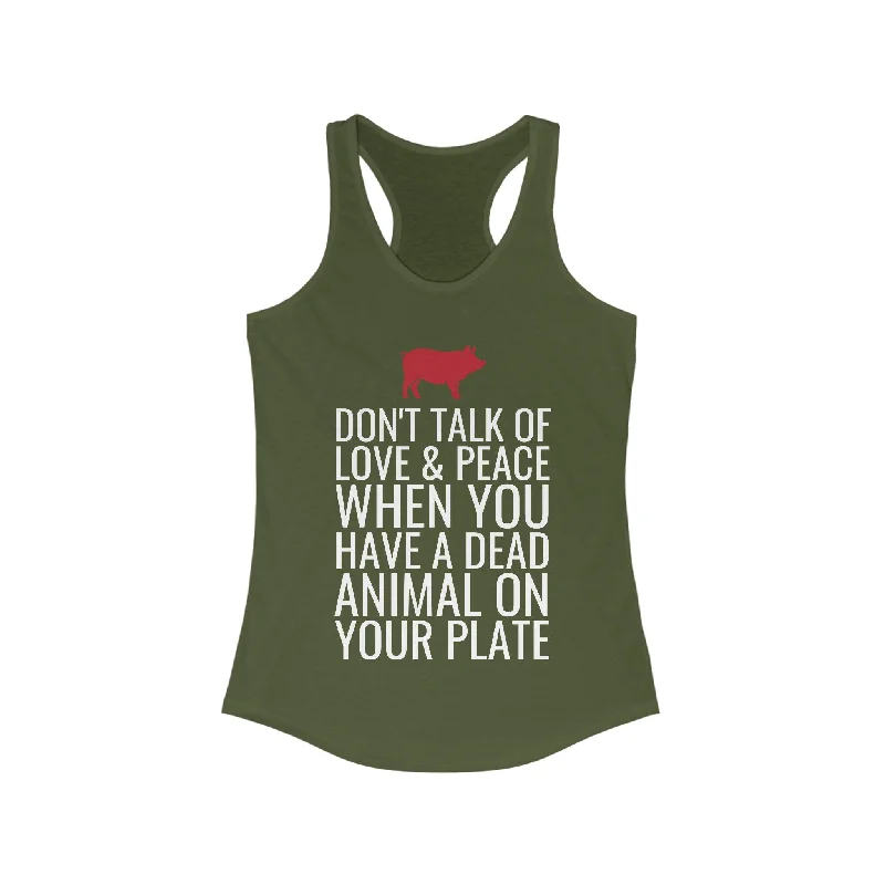 Love & Peace Women's Ideal Racerback Tank