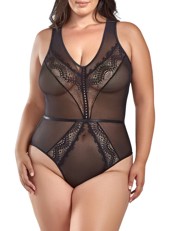 Women's Madison Plus Size Teddy Lingerie