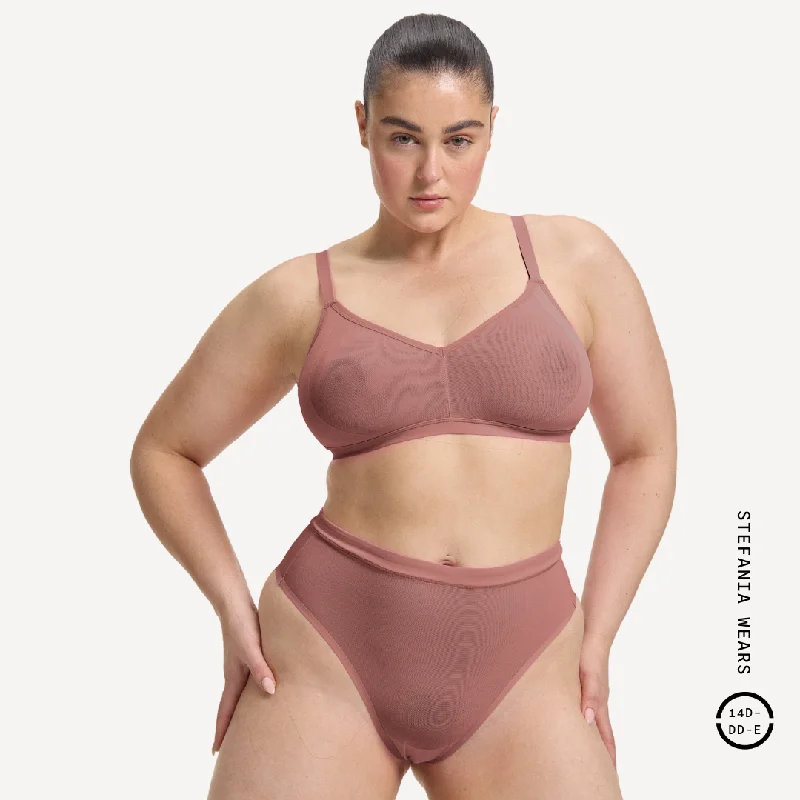 Mesh Comfort Wirefree Bralette