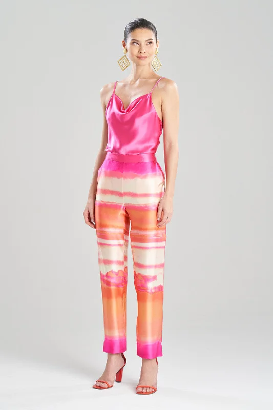 Daily Special Minako Tapered Pull On Silk Pants