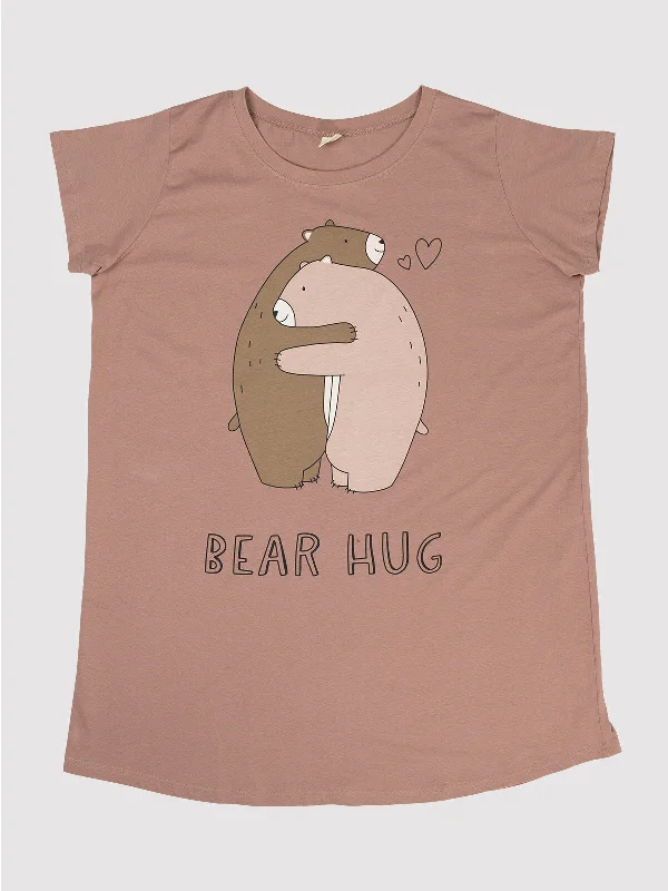 New Arrival Bear Hug Ladies Nightshirt