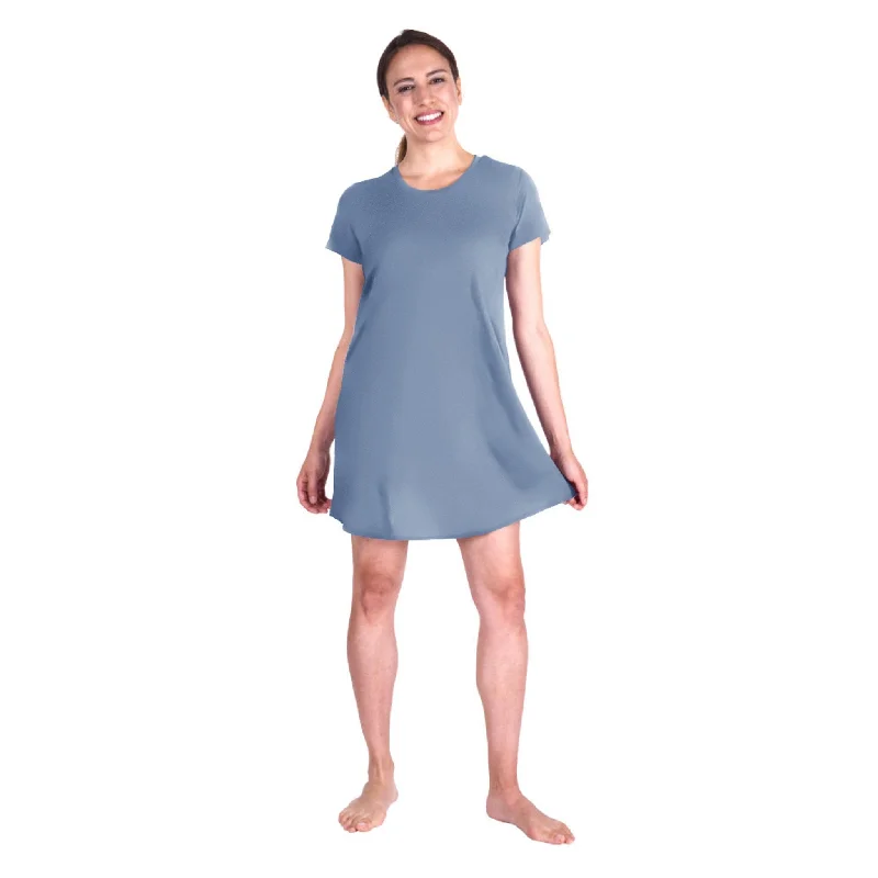 Weekend Discounts Worth Grabbing Women's Moisture Wicking Scoop Neck Nightshirt/Cover-up