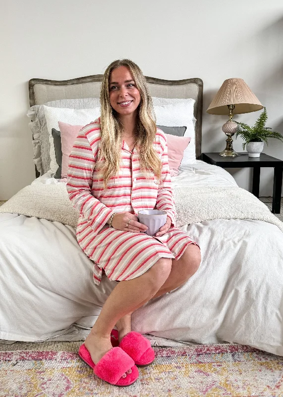 Weekend Discounts to Savor Nightshirt Button Up Bamboo