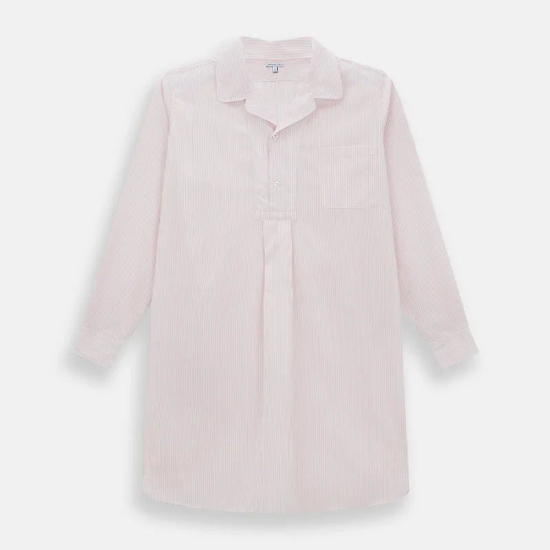 Super Discount Pale Pink Bengal Stripe Nightshirt