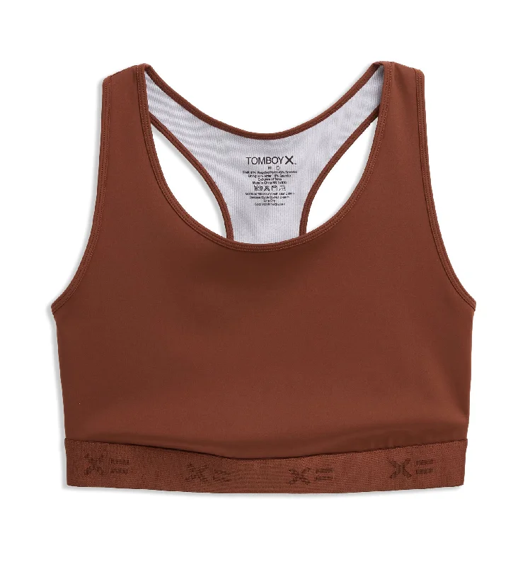 Racerback Compression Top - Latte