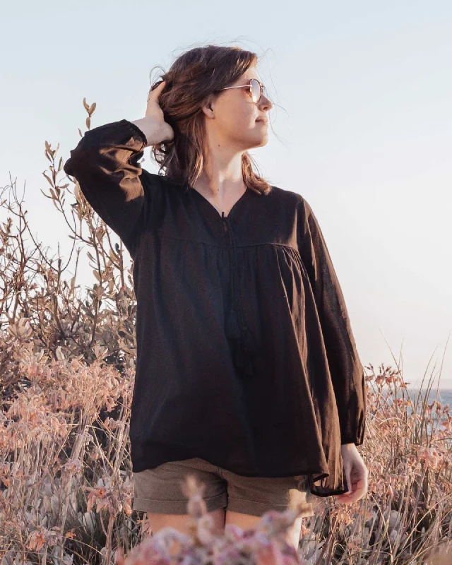 Weekend Savings Fiesta Saville Top Black