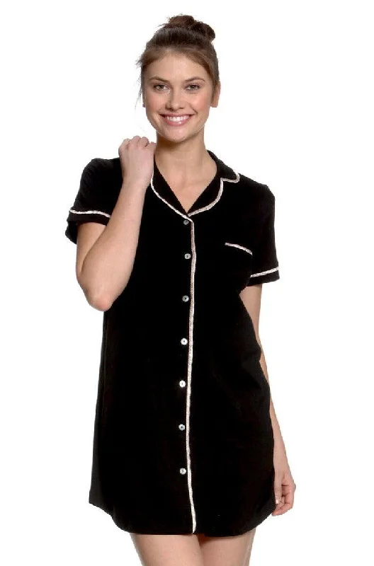 Weekend Deals That Impress Short Sleeve Nightshirt - Sales Rack