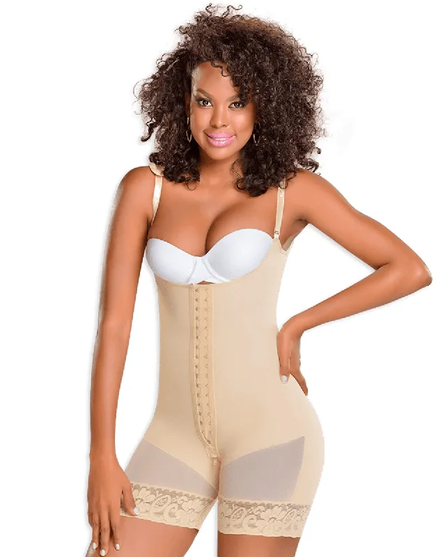 Fajas M & D Slimming Mid Thigh Body Shaper for Women / Powernet