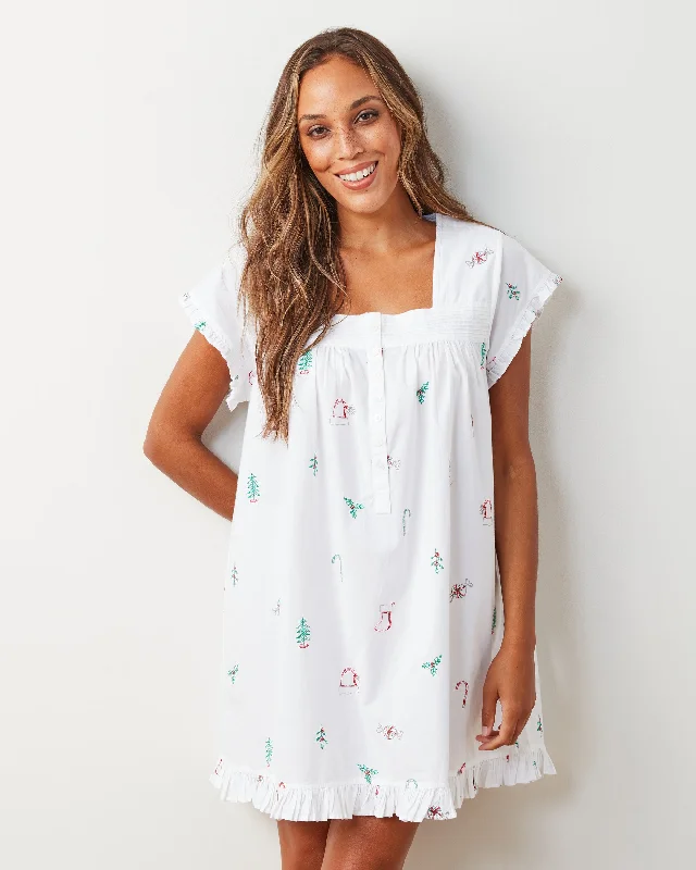 Weekend Specials to Savor Sweet Wishes - Pintuck Nightgown - Cloud
