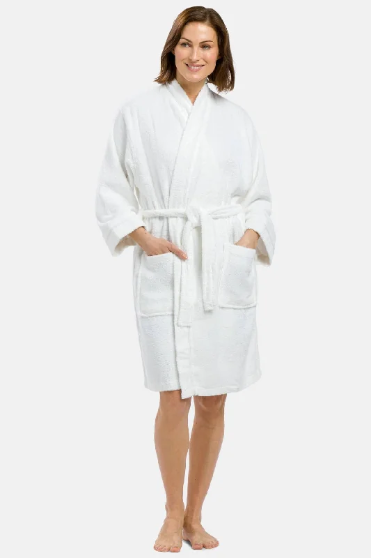 Super Bargain Women's Kimono Style Terry Cloth Bathrobe