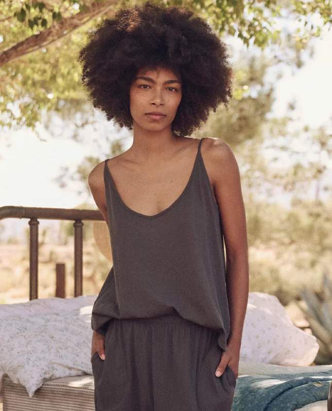Weekend Discounts Worth Grabbing The Sleep Cami Tank. -- Washed Black