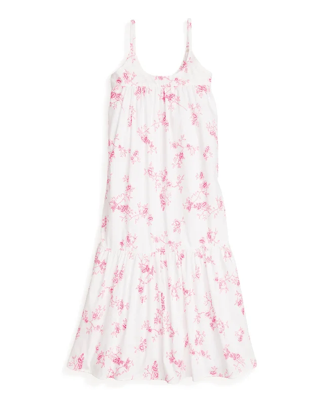 Weekend Deals That Thrill Women's Twill Chloe Nightgown in English Rose Floral