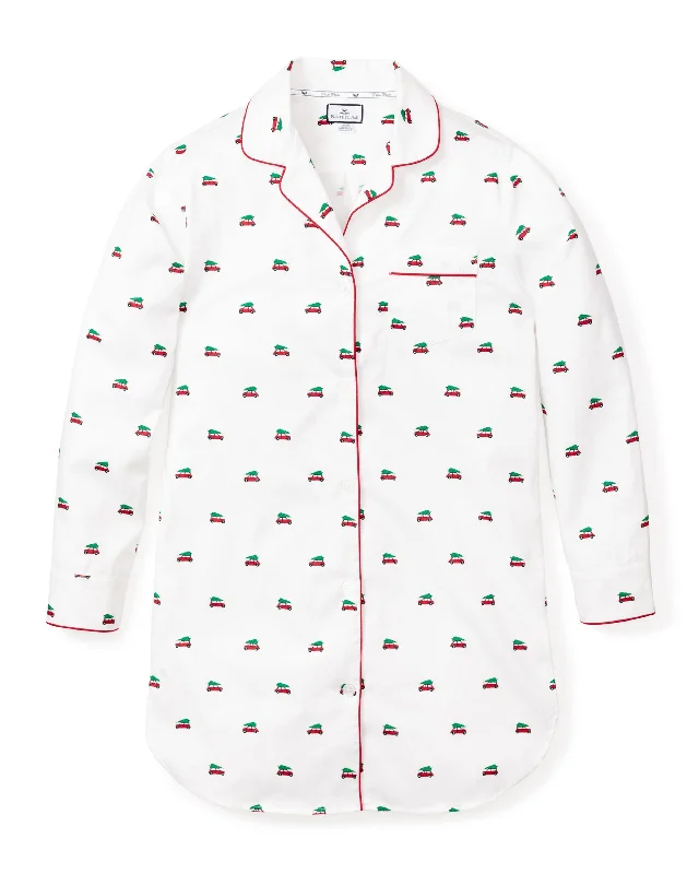 Weekend Discounts to Delight Women's Twill Nightshirt in Holiday Journey