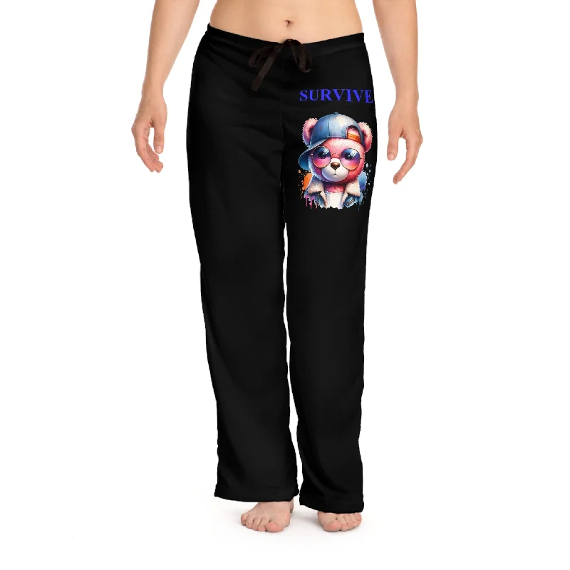 Stock Up Women's Pajama Pants (AOP)