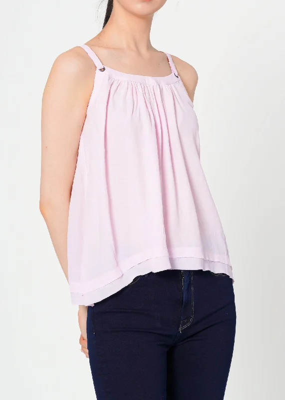 Women's Pleated Tank Top