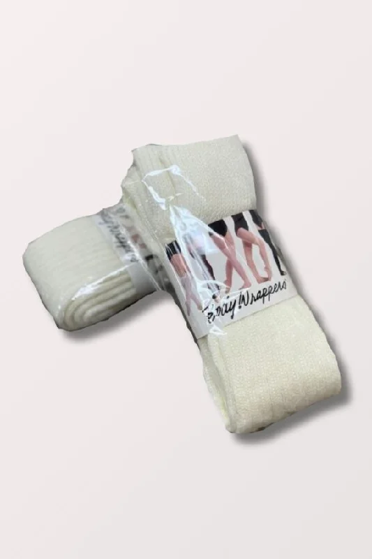 Weekend Shopping Bliss 36 Inch Stirrup Leg Warmers - White