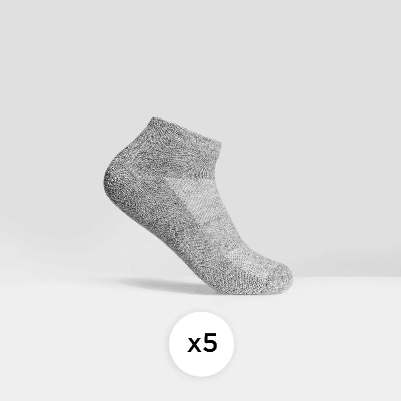 Weekend Savings Bonanza Men's 5 Pack // Merino All Season Ankle Socks