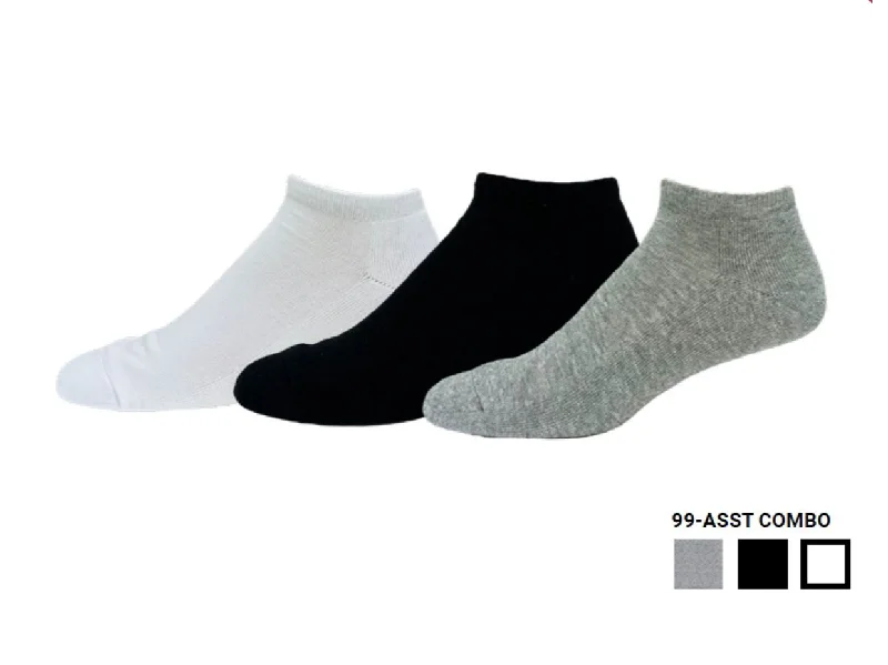 Weekend Shopping Made Better "90% Cotton Low-cut" Athletic Ankle Socks (3 Pairs) by KEY Weekend Shopping Made Better "90% Cotton Low-cut" Athletic Ankle Socks (3 Pairs) by KEY