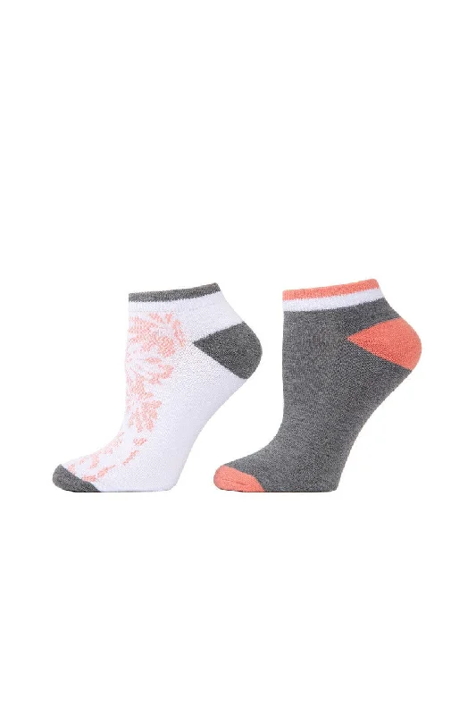 Weekend Deals That Excite Abstract Floral Socks - 2 Pair Pack