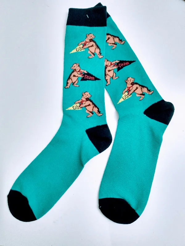Weekend Offers That Thrill Go Team Go Animal Crew Socks