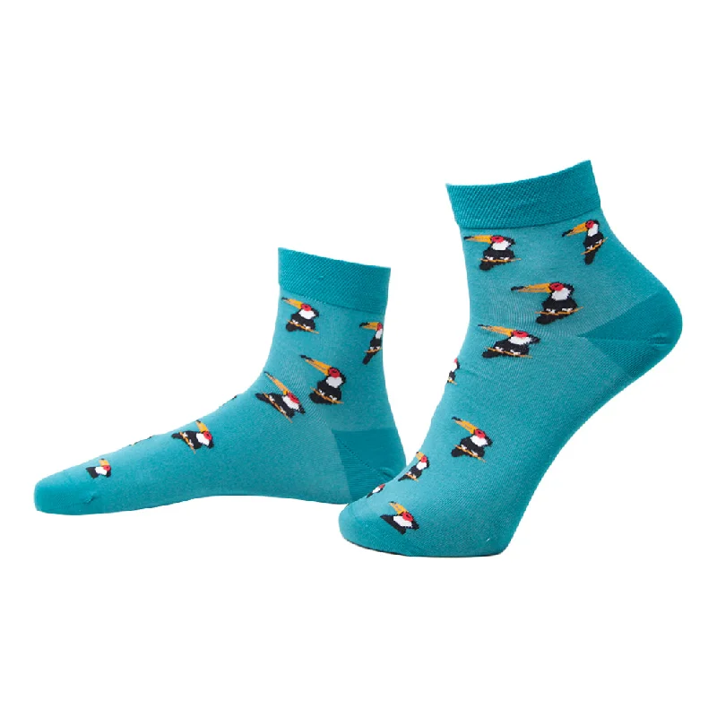Weekend Deal Bird Flock - Ankle Socks Bamboo Socks