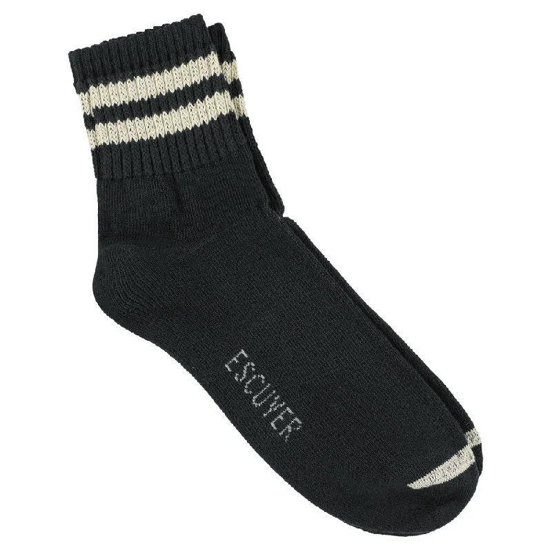 Weekend Special Ankle Socks Off Black / Ecru