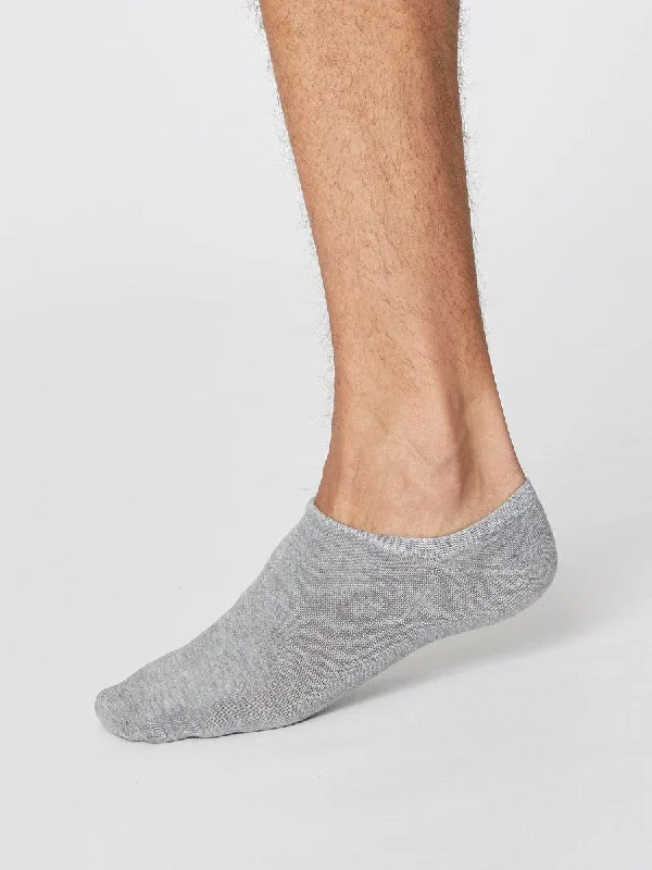 Weekend Savings Spectacular Ashley Trainer Socks - Mid Grey Marle
