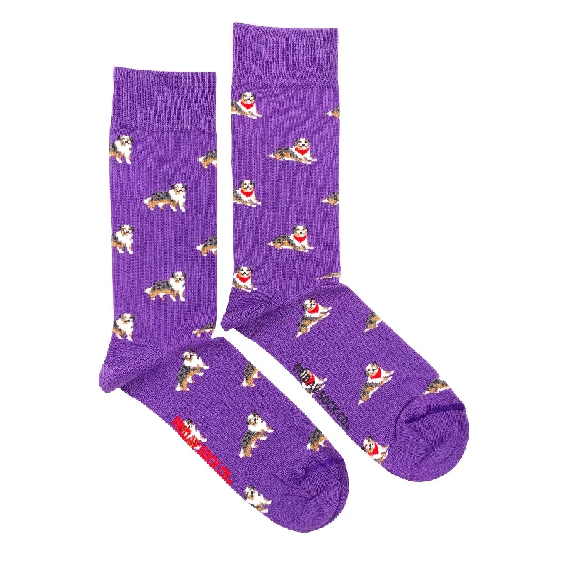 Buy Today Australian Shepherd Mismatched Socks M