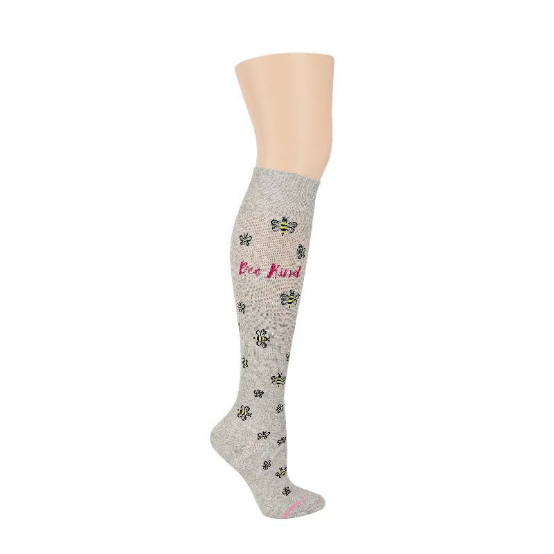 Stock Up Bee Kind | Knee-High Compression Socks For Women