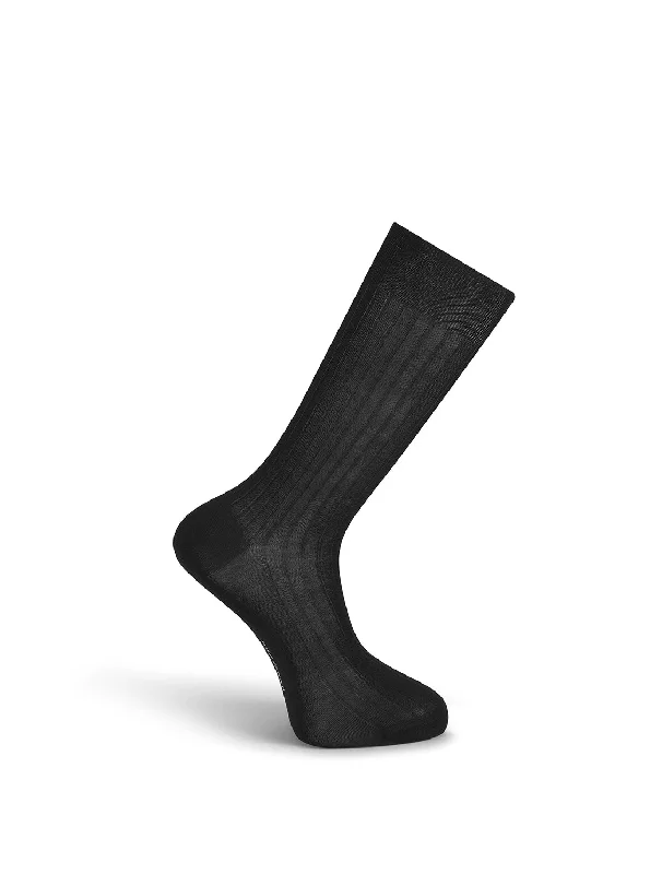 Closeout Deal Short Ribbed Cotton Socks