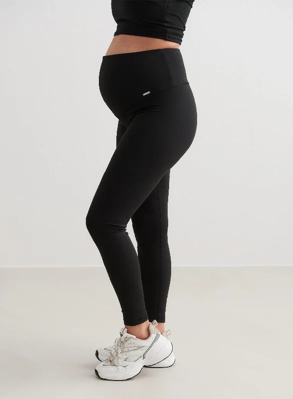 Markdown Sale Black Warming Maternity Tights