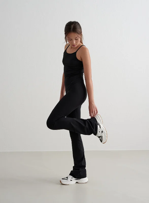 Weekend Specials to Savor Black Young Sense Flare Tights
