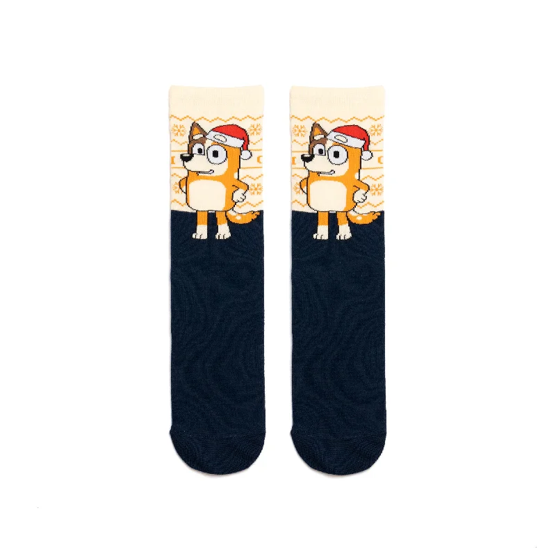 Sale Event Bluey Christmas 'Chilli' Adult Socks