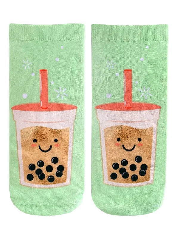 While Supplies Last Boba Tea Ankle Socks