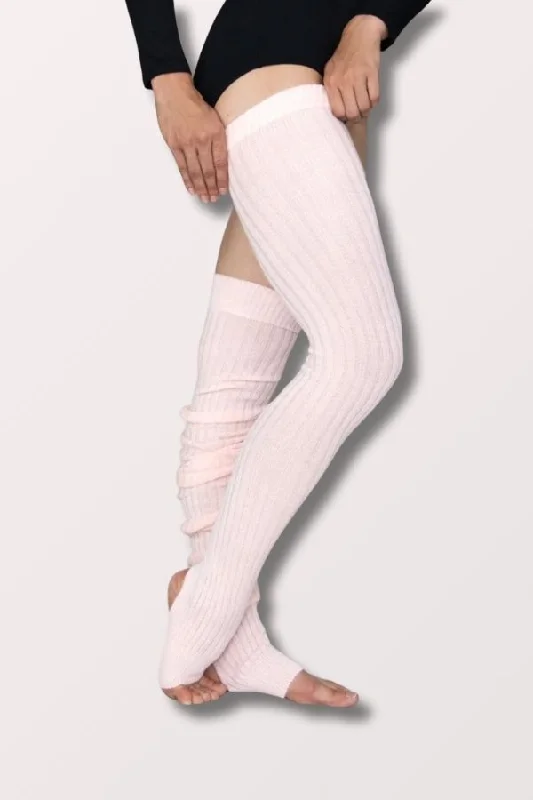 Weekend Offers That Excite 48 Inch Extra Long Stirrup Leg Warmers - Light Pink