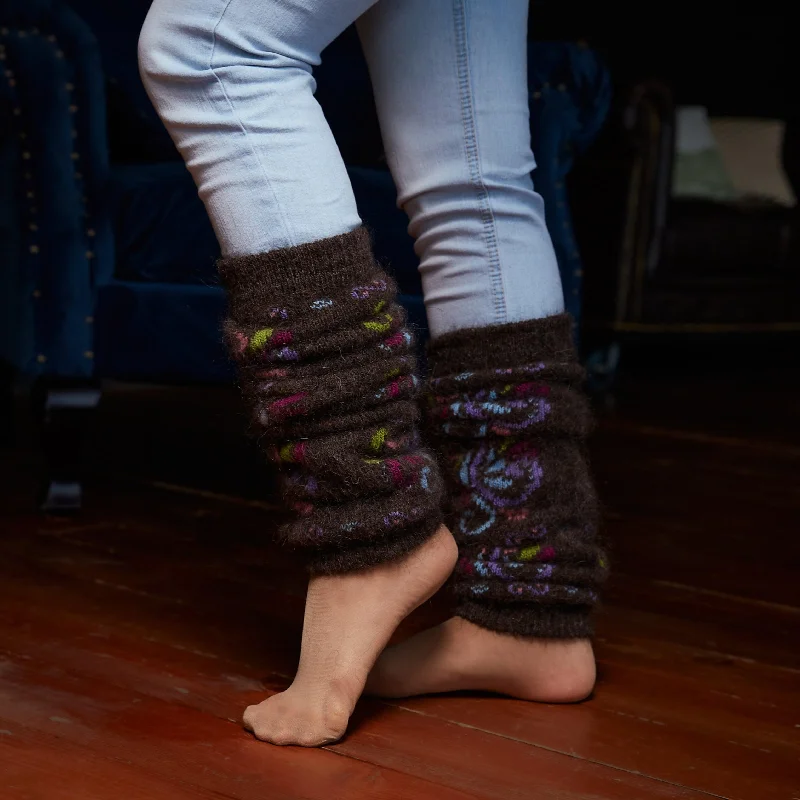 Weekend Specials to Snag Women's Boho Chic Goat Wool Leg Warmers