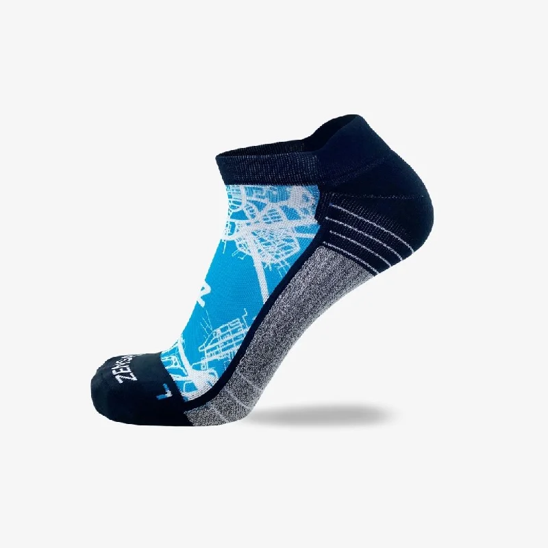 Weekend Bargains to Love Boston Map Running Socks (No Show)