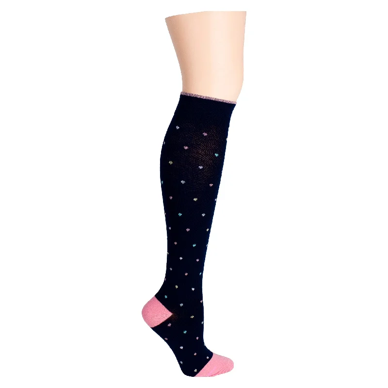 Weekend Offers That Amaze Mini Hearts | Knee-High Compression Socks For Women