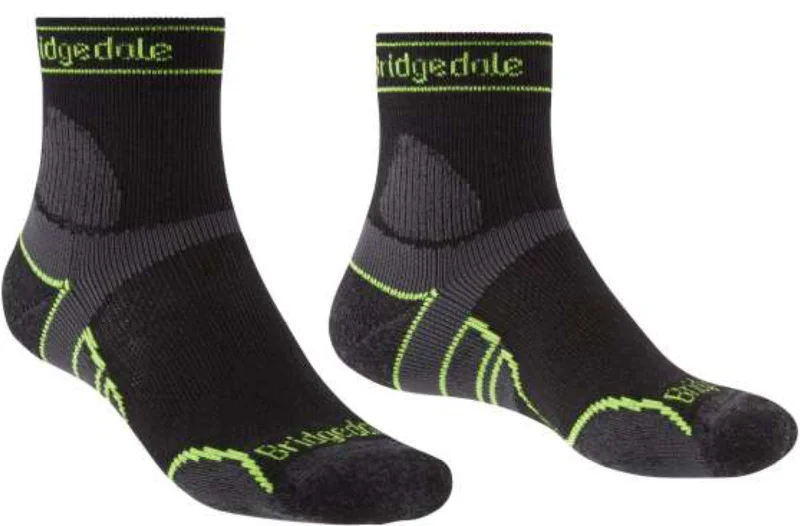 Best Seller Bridgedale Men's Lightweight T2 Merino Run Mini-Crew Socks {BR-710199}
